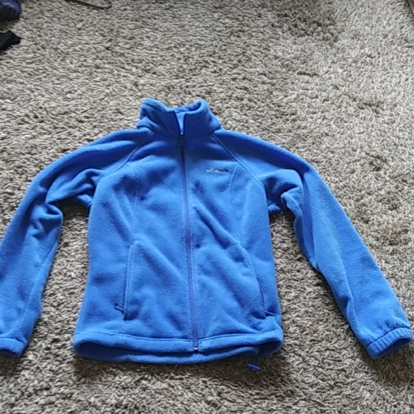 Blue Columbia fitted jacket Jacket size M - Picture 1 of 4